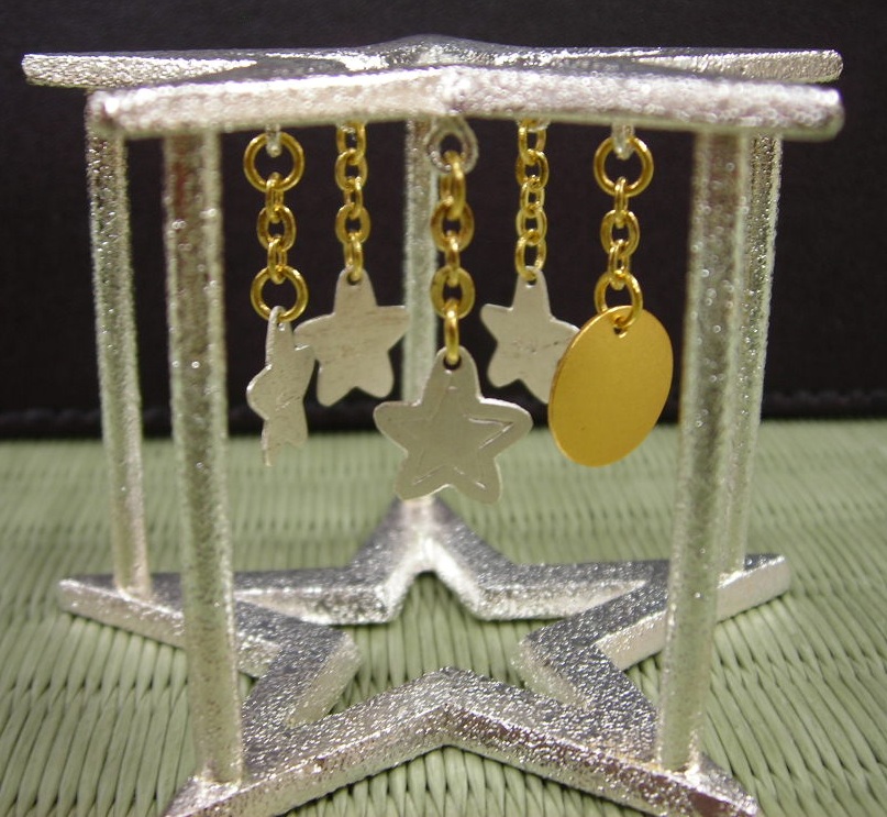 茶道具 蓋置 三天使 クリスマス 通販販売【茶道具】 蓋置 唐銅 天使