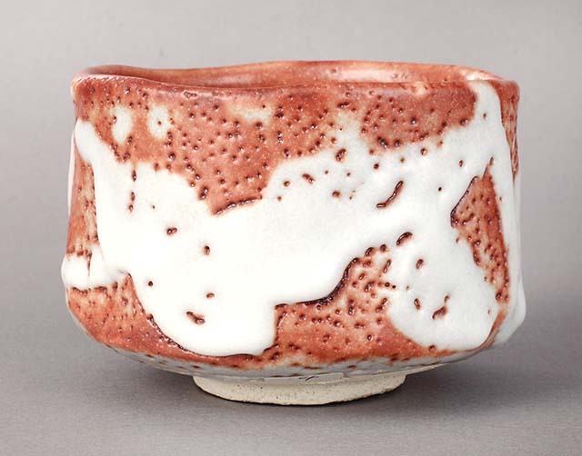 美濃焼 源九郎窯 加藤 健 作 赤志野湯呑 14 美濃焼 源九郎窯 加藤 健