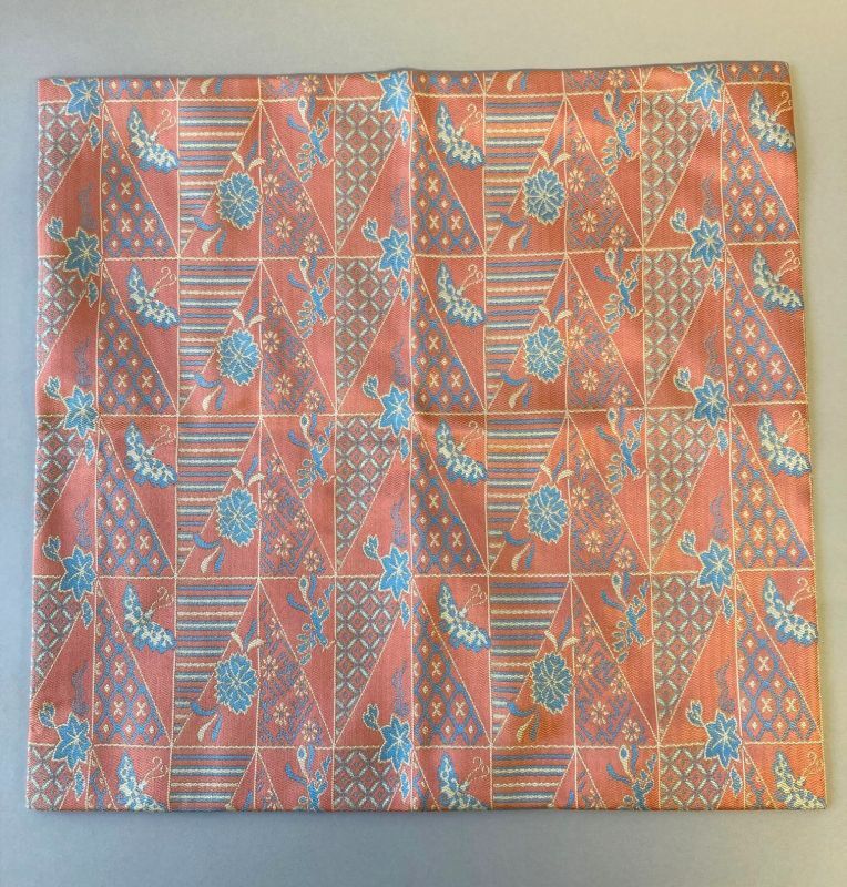 千家十職 袋師】土田友湖「紅御袱紗」茶道具 ふくさ 袱紗 服紗