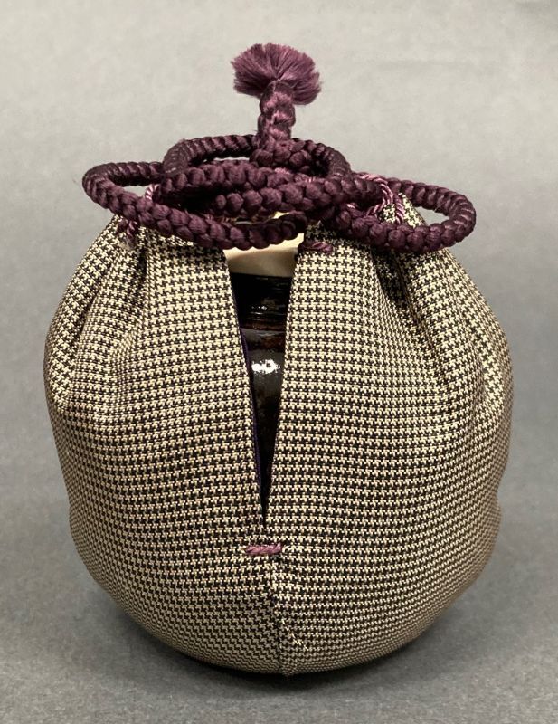 通販販売【茶道具】 茶入 「北野茄子」写 笹田有祥 *名物茶入*野村