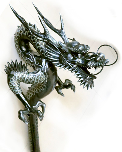 手水舎 龍神 龍の蛇口 真鍮製青銅色 龍の蛇口 水の