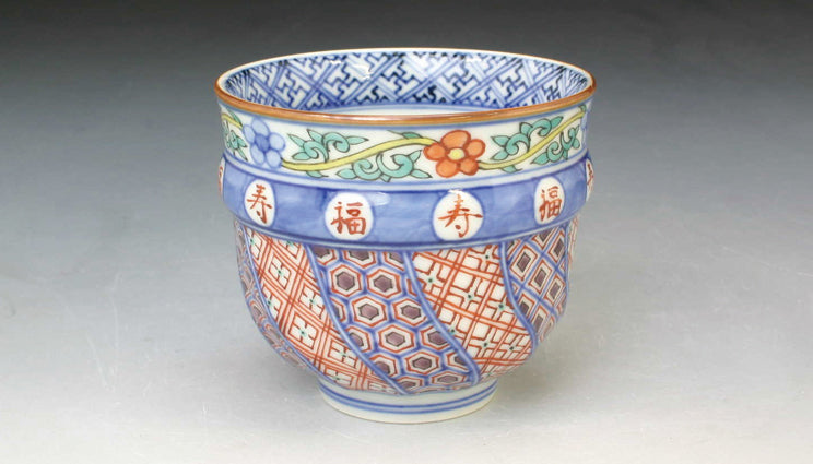 逢絢亭茶道具 香合 京焼 色絵 琵琶香合 平安昭阿弥 高野昭阿弥