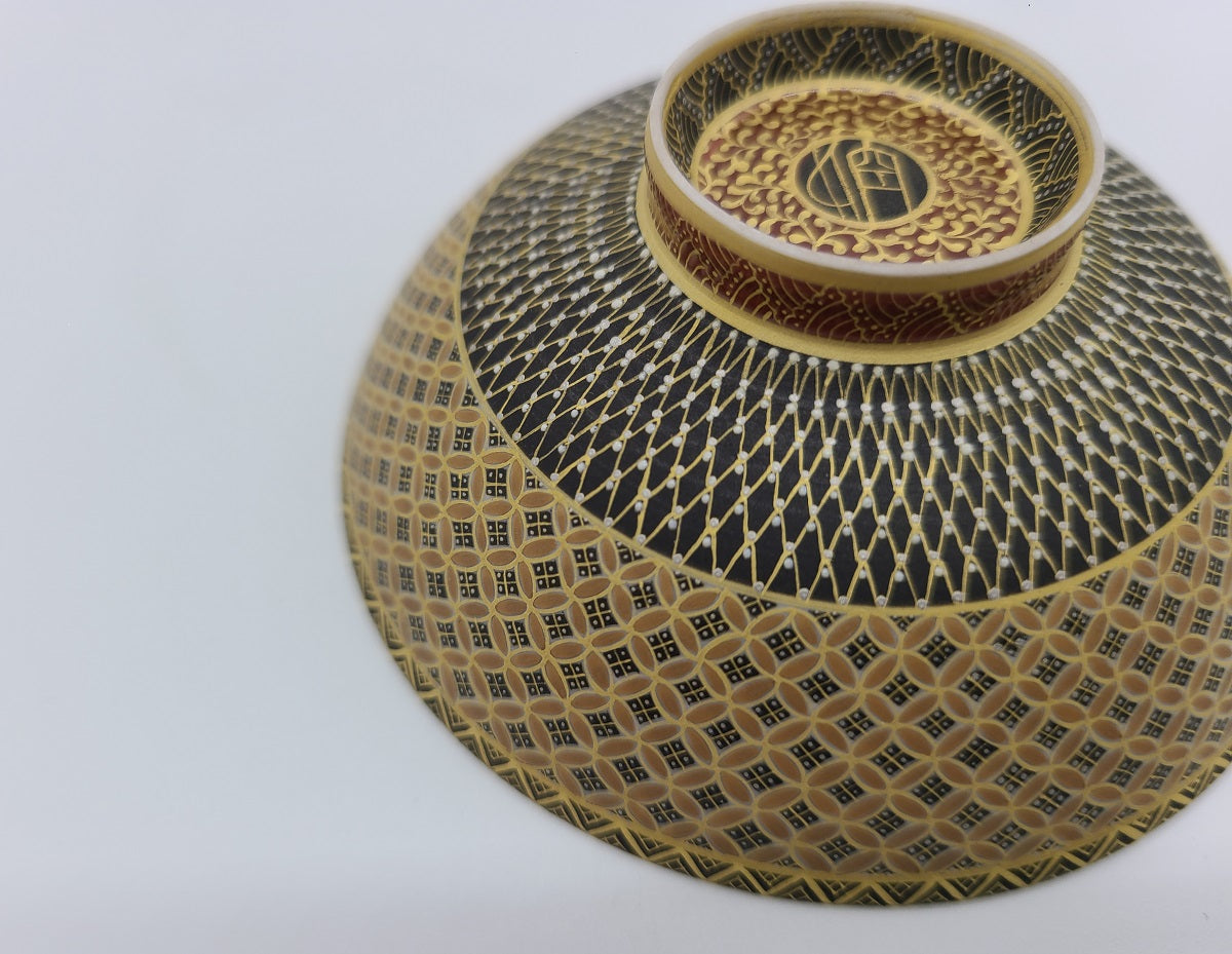 京焼・清水焼 空女 華薩摩龍平盃 – SEIKADO