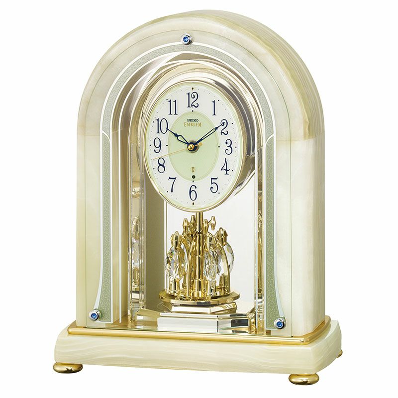 SEIKO EMBLEM HW525M 電波 置時計【未使用品】 セイコー 電波置時計