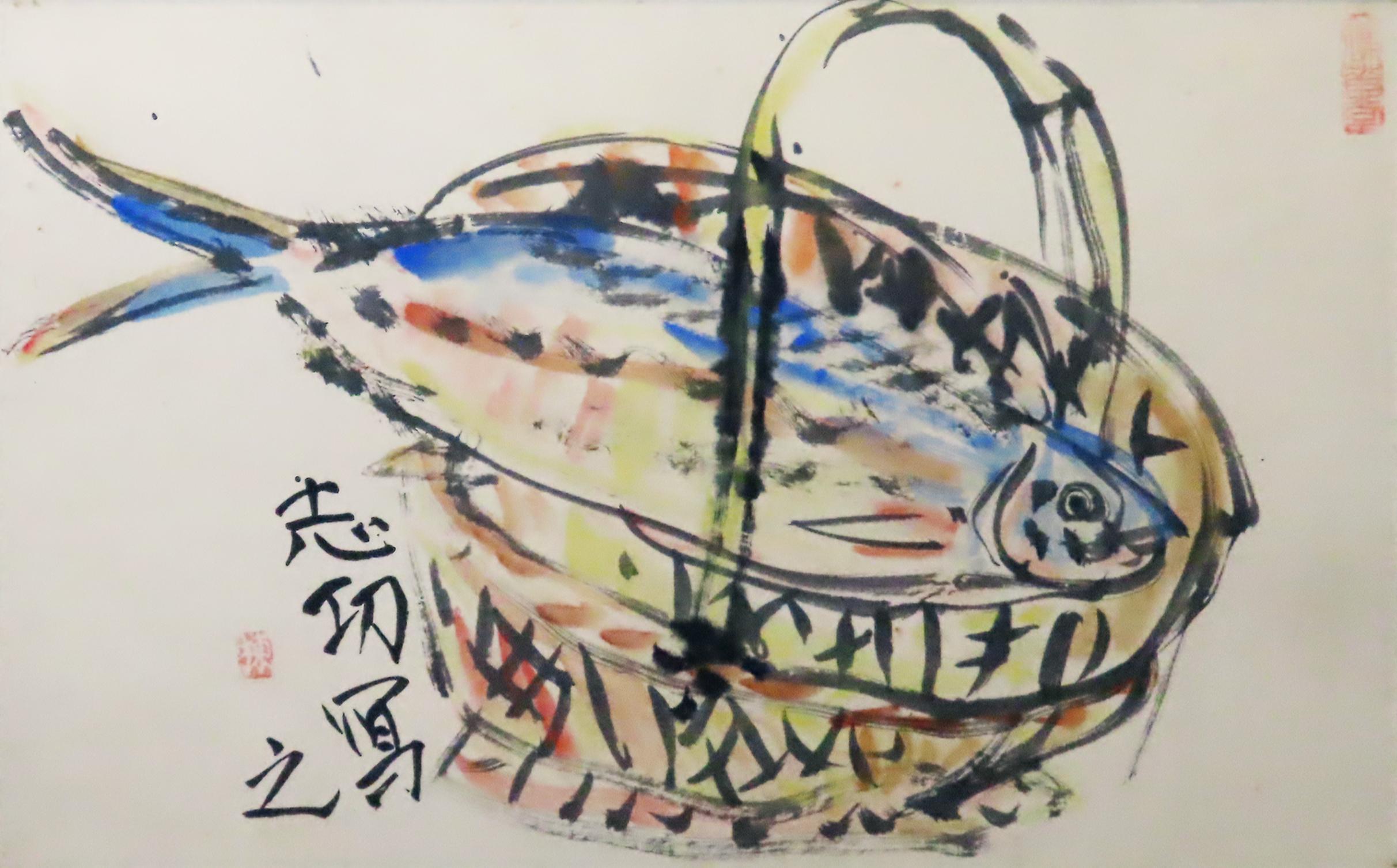 棟方志功 扇面崩し 鯉 水彩画 棟方志功 扇面崩し 鯉 水彩画 2025年最新