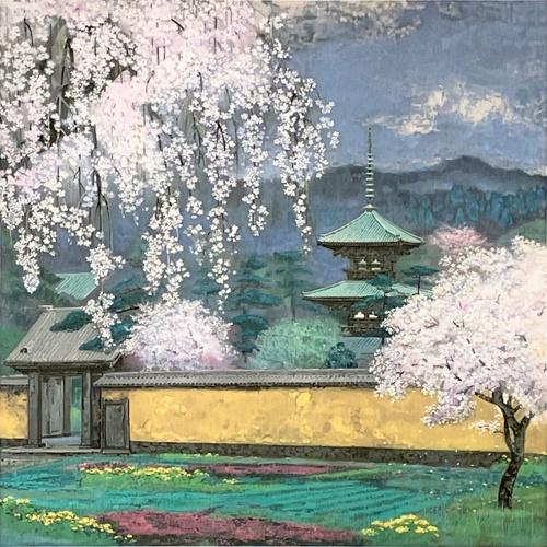 版画 「鹿苑寺庭園」 | ｜正光画廊