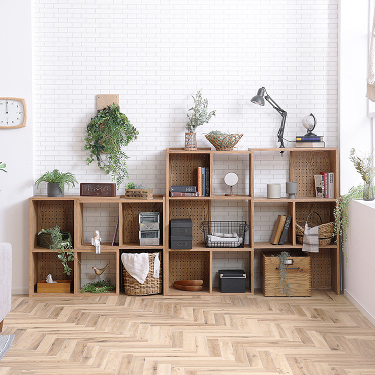 オープンシェルフ 3段3列【ノラ／マム／ ローゼルシェルフ】 木製