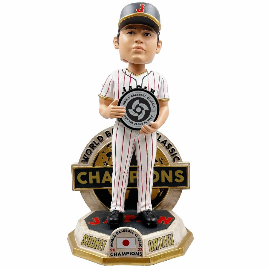希少】MLB 大谷翔平 ワールドシリーズ優勝記念ボブルヘッド フィギュア