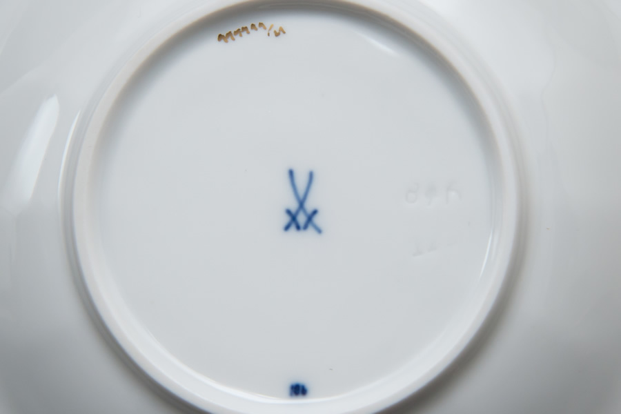 マイセン グランツゴールド Xフォーム カップ＆ソーサーを買い取りまし