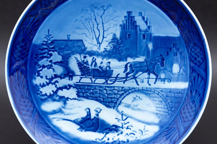 ロイヤル・コペンハーゲン イヤープレート（1999年）『The Sleigh Ride