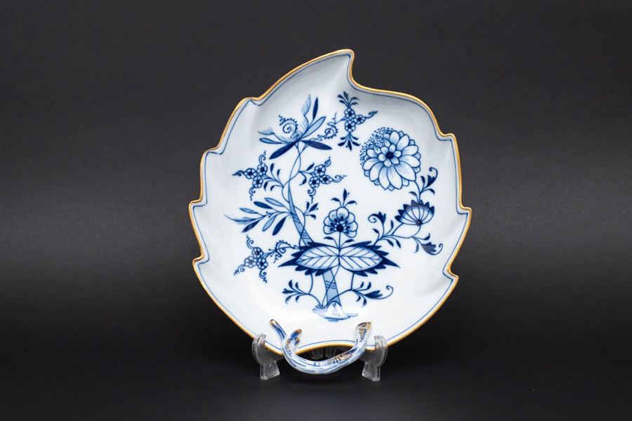 希少！マイセン ブルーオニオン リーフボウル 希少！マイセン ブルー