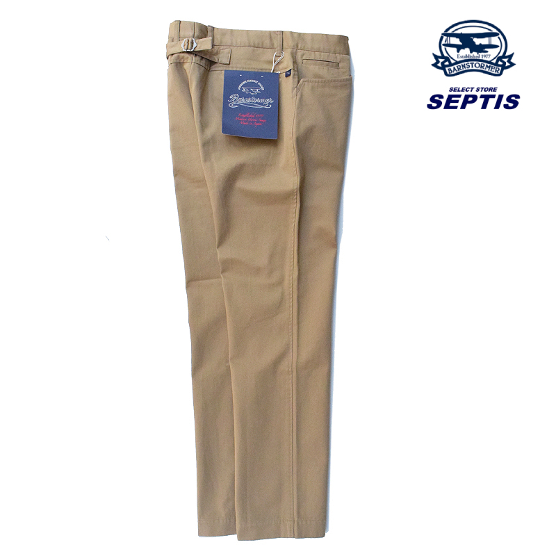 美品BARNSTORMER 日本製 王道チノ 定価¥22,000程 万能パンツ