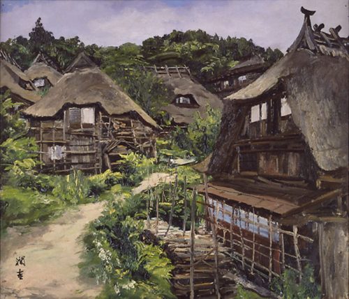 懐かしい日本の民家を描きつづけた画家・向井潤吉の回顧展 | サライ.jp