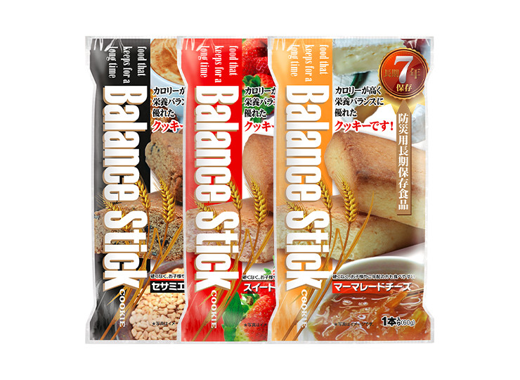 非常食 バランススティック (7年保存) | ノベルティ制作ならセラフィムワン
