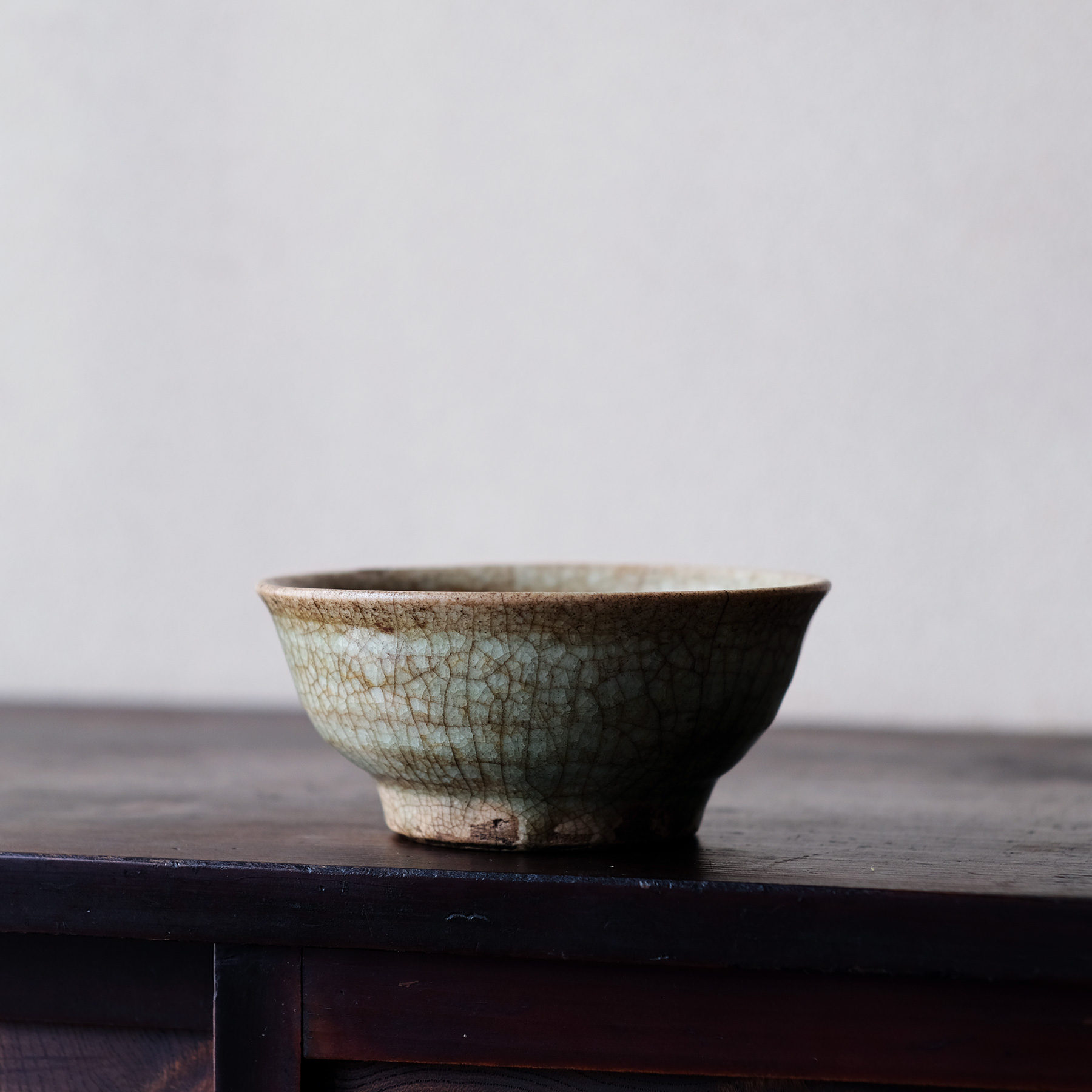 宋時代 龍泉窯青磁茶碗 無傷 時代品 伝世品焼物 歴史唐物 ウブ品WWTT197