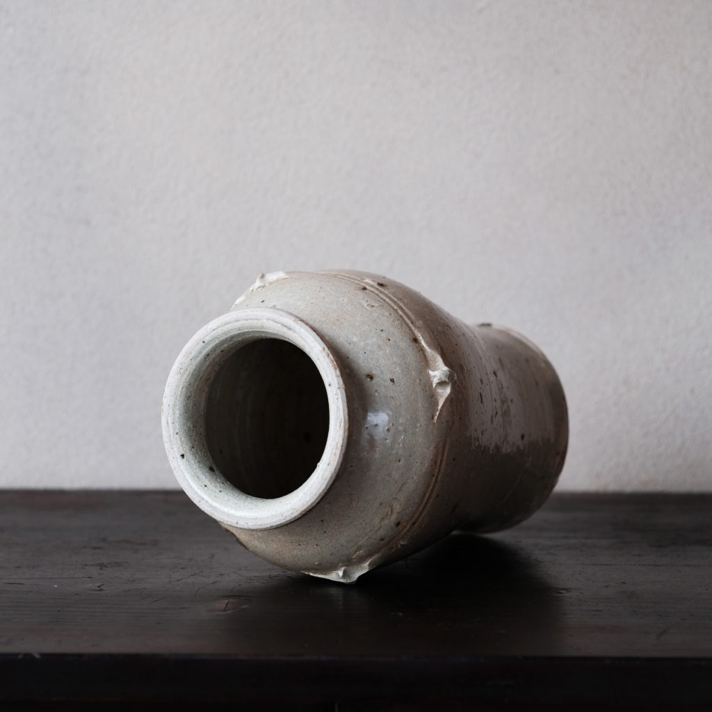 呉朝〜李朝 青磁四耳壺 | 骨董と詩学 Antique & Poetics | 蛇韻律