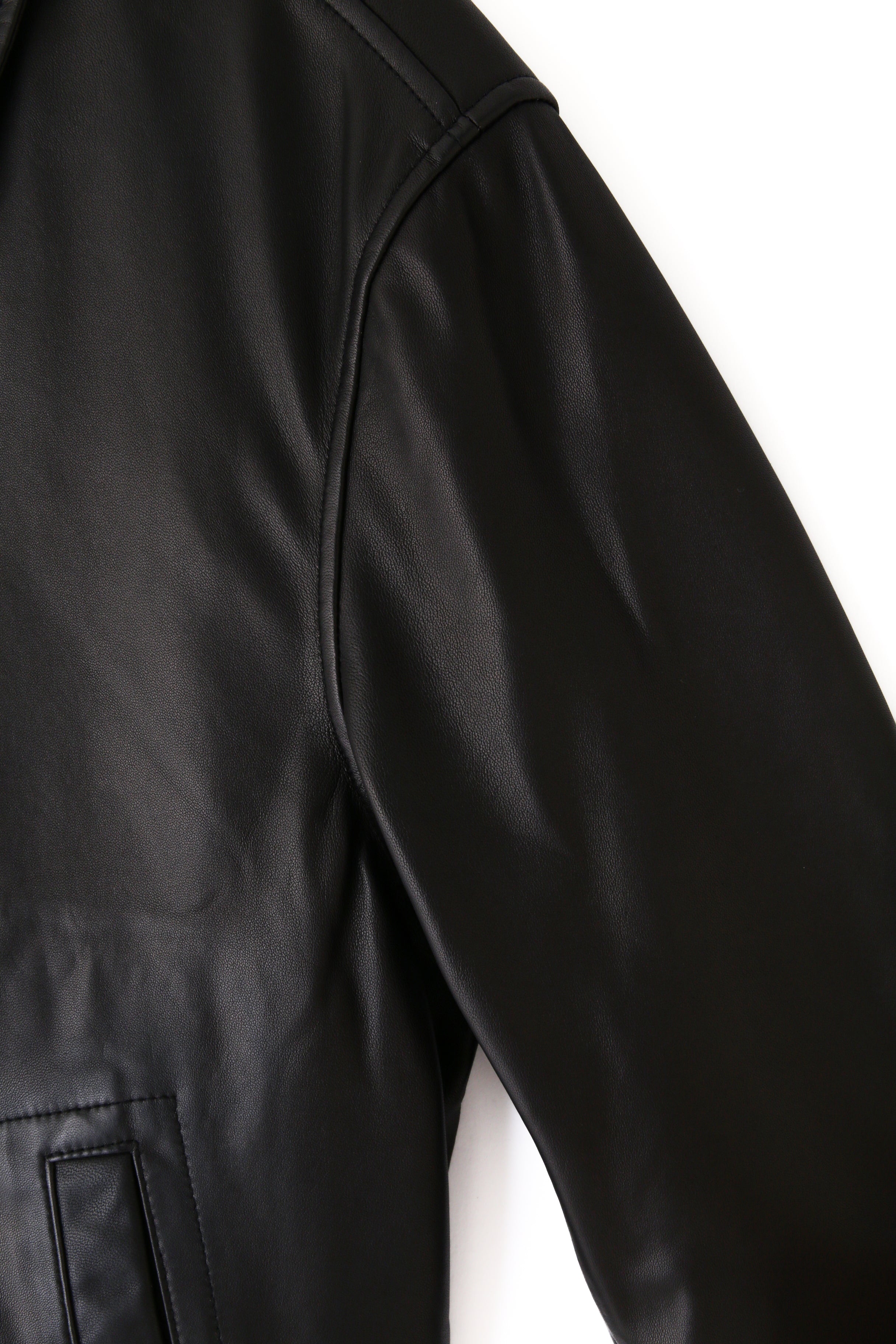 LEATHER RIDERS JACKET -Sheep leather- | SEVEN BY SEVEN