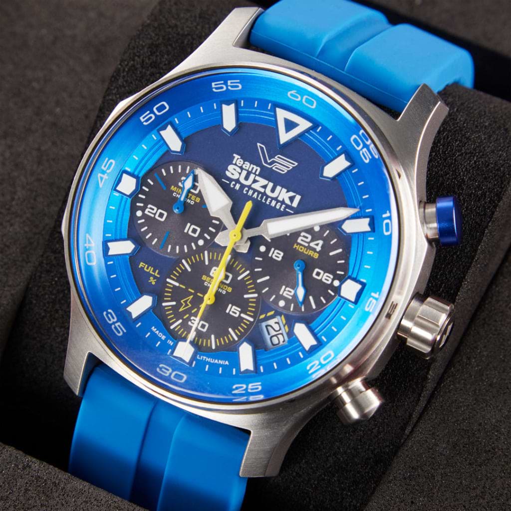 Team SUZUKI CN CHALLENGEコラボウオッチ 200本限定】SUZUKI ×VOSTOK
