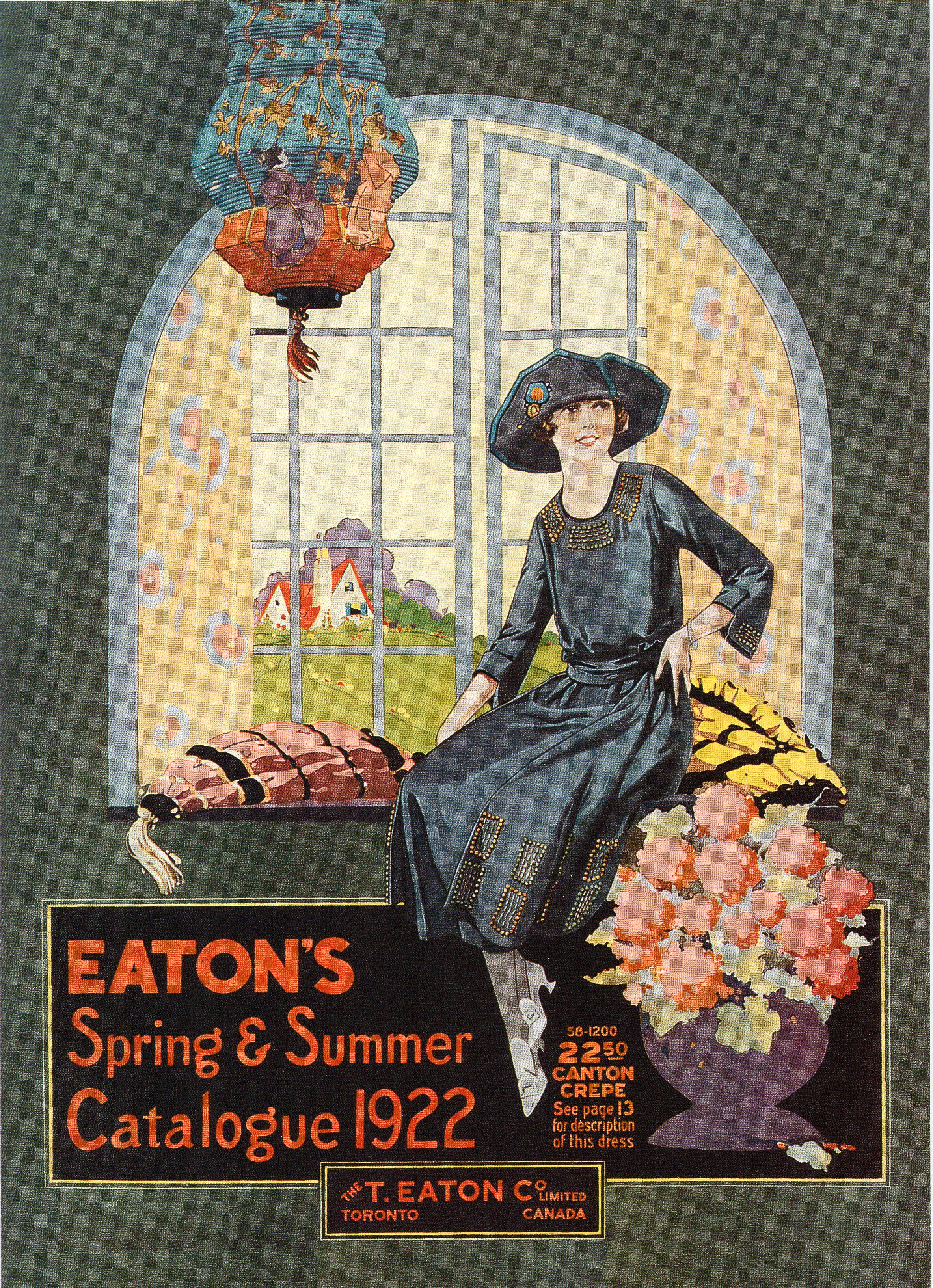 A Line from Linda: Eaton's Catalogue Covers Reflect the Times