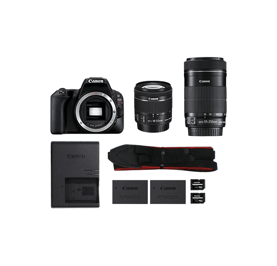 レンタル] キャノン Canon EOS Kiss X10 ダブルズームキット｜一眼レフ