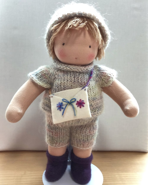 ウォルドルフ人形 材料キット 着せ替え人形 005:C体(40cm)＜公式