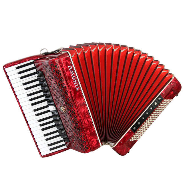 PARROT アコーディオン 鍵盤楽器 レッド 41鍵盤 120ベース 【公式通販】