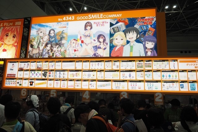 冴えカノ」「ハイスコアガール」人気作のグッズ目白押しのグッスマ