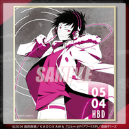 デュラララ！！×2 折原臨也 平和島静雄 バースデー ブロマイド 誕生日