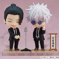 呪術廻戦」五条悟＆夏油傑がスーツ姿でねんどろいど化！ “まくり”や