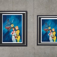直筆サイン入り 安彦良和 描き下ろし 宇宙戦艦ヤマト 複製原画 宇宙