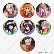 鬼滅の刃 嘴平伊之助 阿波踊り 缶バッジ 31点 鬼滅の刃 阿波踊り 缶