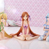SAO」アスナ、シノン、リーファがネグリジェ姿で立体化！ こちらを