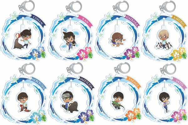 名探偵コナン サンシャイン水族館 灰原哀 缶バッジ 名探偵コナン 灰原