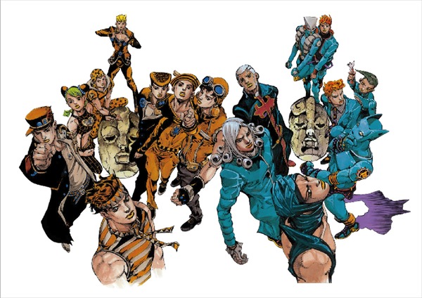 複製原画 2017 JOJO展 ジョジョ展 ジョジョリオン 荒木飛呂彦 複製原画