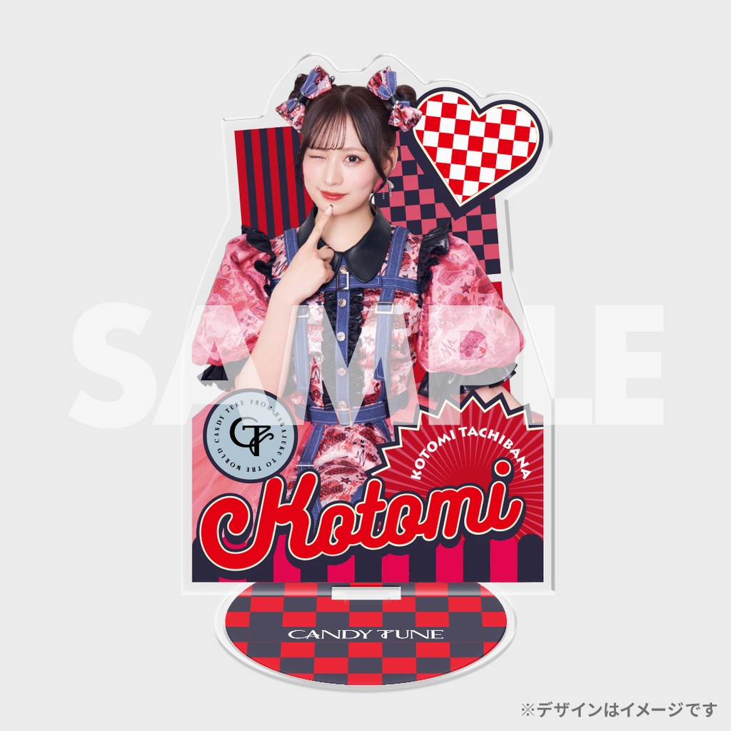 CANDY TUNE きゃんちゅー 立花琴未 チェキ CANDY TUNE 立花琴未サイン入り