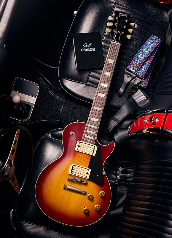 Jeff beckを偲ぶ 自作 JBレスポール カスタマイズ Jeff beckを偲ぶ