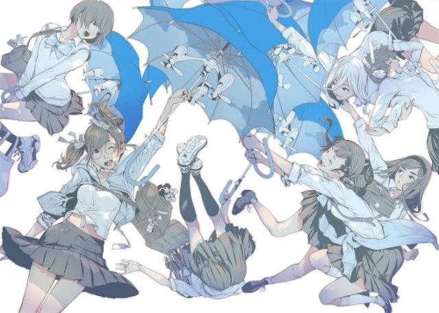 大暮維人画集 Sky& アニメイト 特典 アニメイト 複製原稿 大暮維人画集