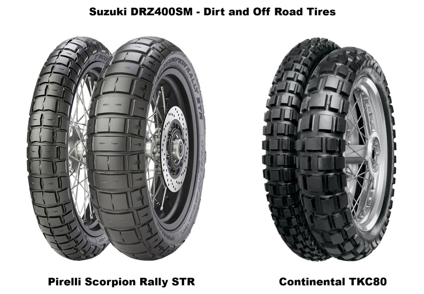 DRZ400SM Dirt / Off Road Tires
