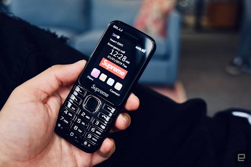 Supreme's burner phone is a hypebeast's dream