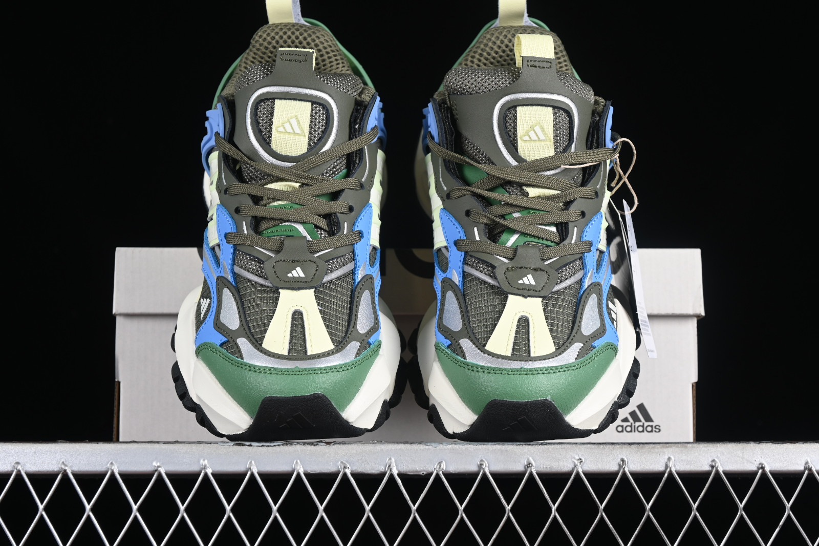 Other Adidas - Adidas XLG Runner Deluxe Olive Green Blue Cloud