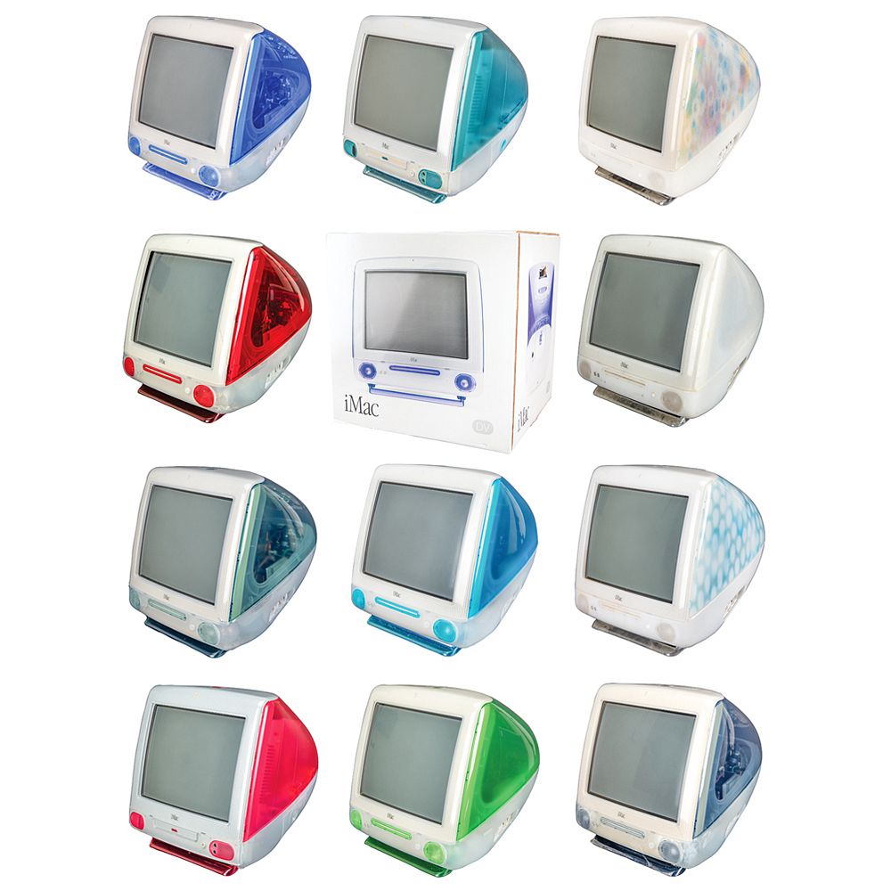 Apple iMac G3オリジナルボックス付属 Apple iMac G3 ブルーベリー色
