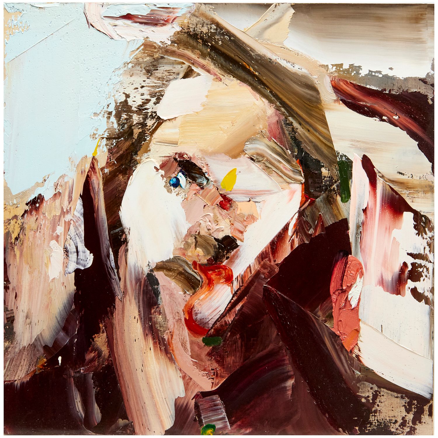 Yukimasa Ida, large oil on linen, 2018 sold at auction on 14th