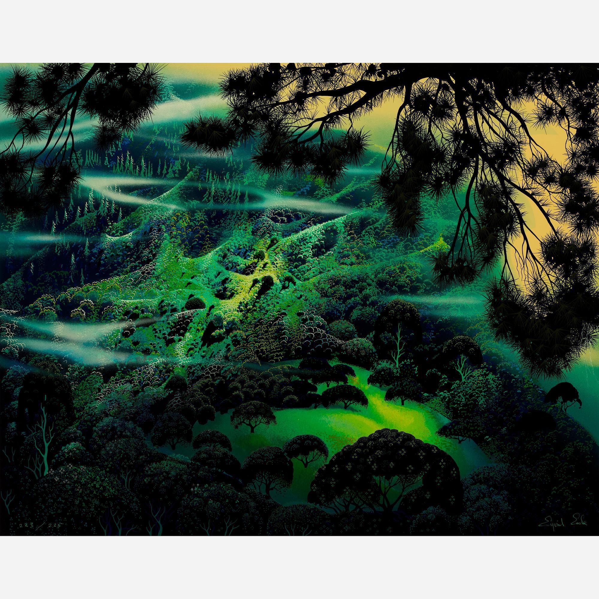 Eyvind Earle Forest Symphony 作品・森のシンフォニー 【公式通販】