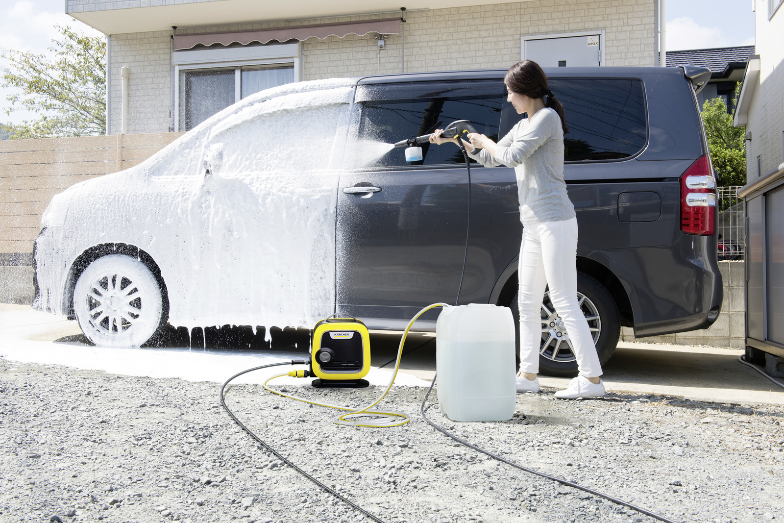 自吸・水道兼用ホースセット 3m - 散水用品 | ケルヒャー