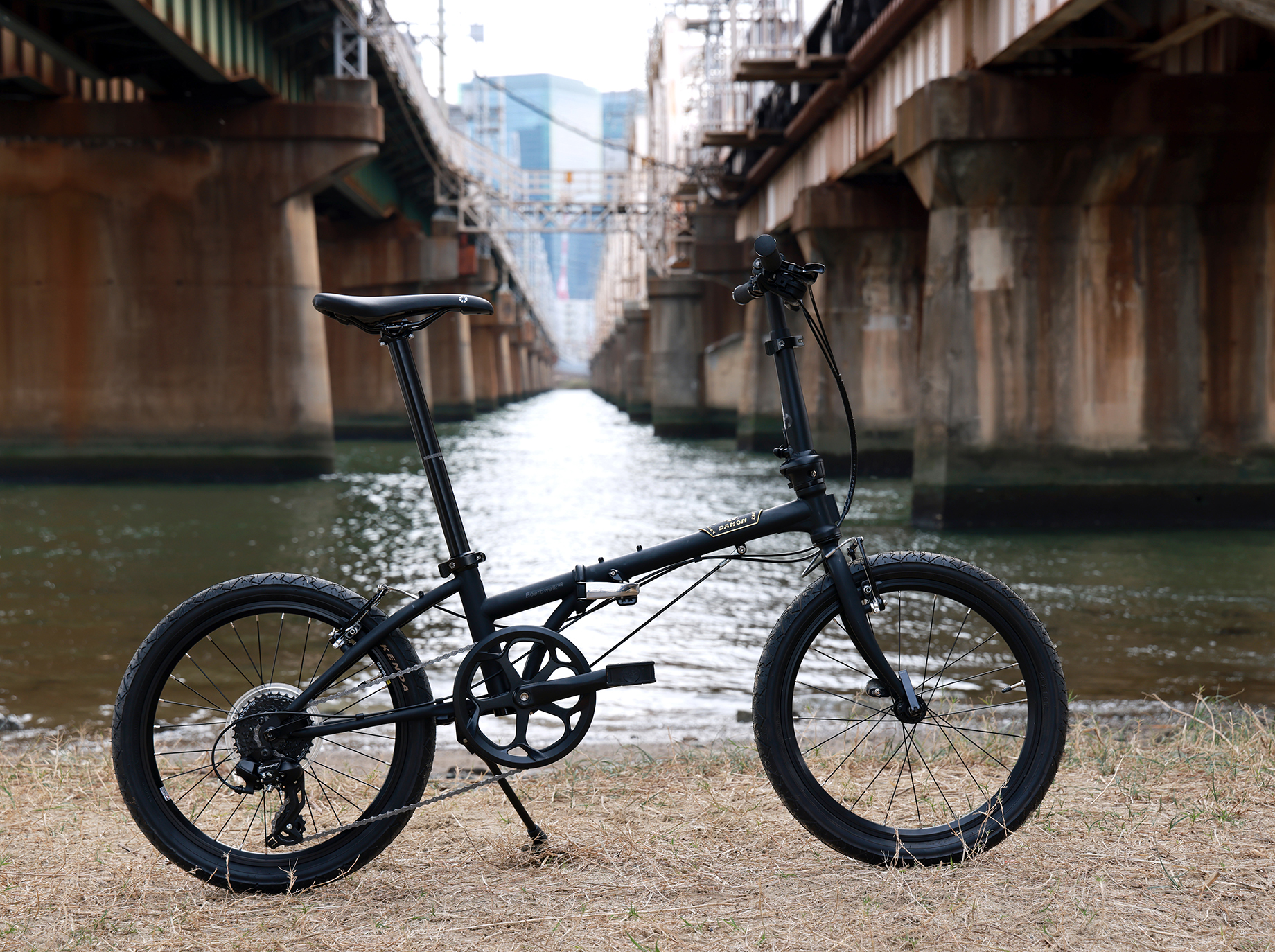 DAHON Boardwalk D7 折りたたみ自転車 ヴィンテージブラック