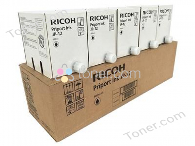 Ricoh 817104 RICOH JP-12 INK BLACK 5-PACK Ink Toner.com information