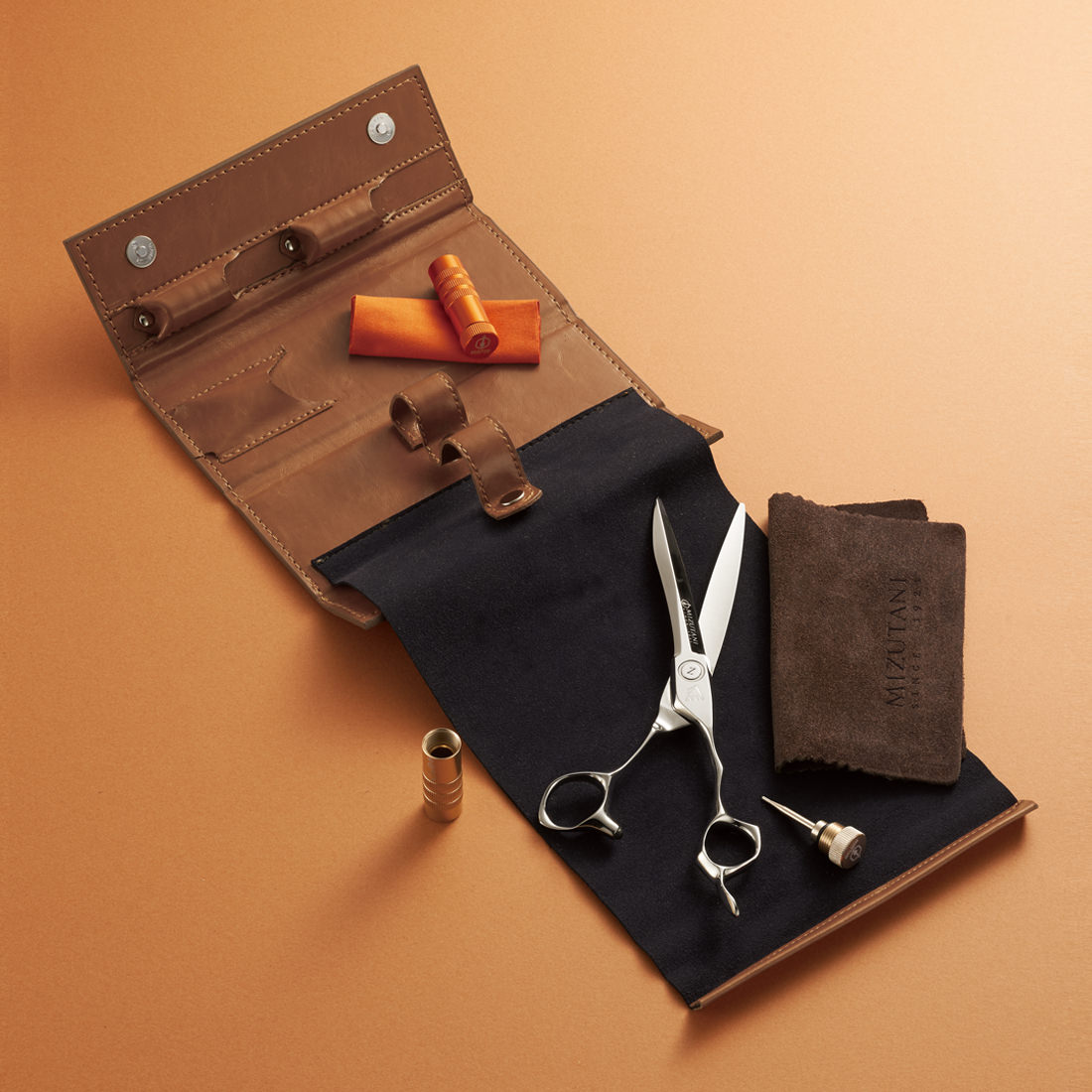 ミズタニ シザー ☆専用ケース＋オイル＋シート＋リング付き☆ 【公式