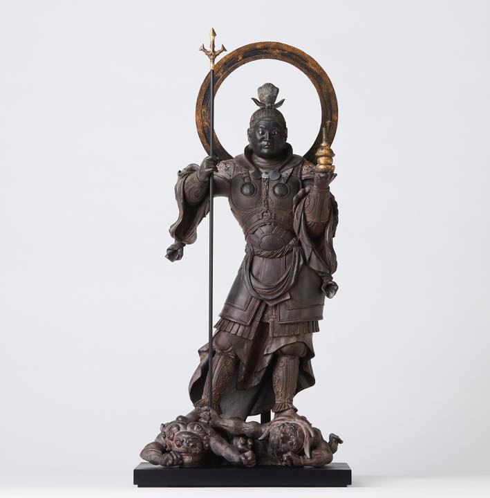 迫力、存在感、彩色どれも一級品！運慶作「毘沙門天立像」フィギュアは