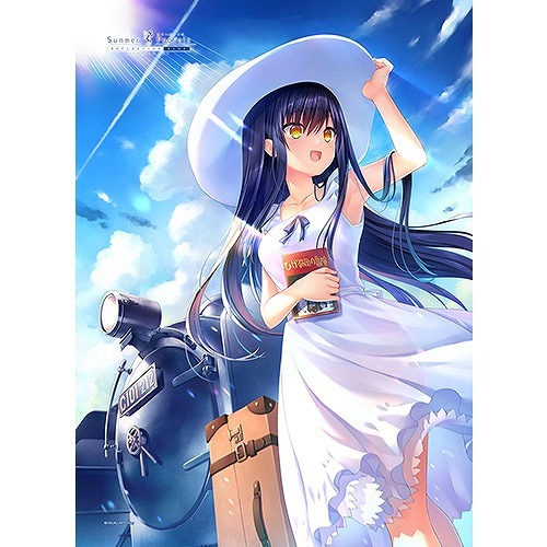 Summer Pockets REFLECTION BLUE B2タペストリー 久島鴎 ワンピース