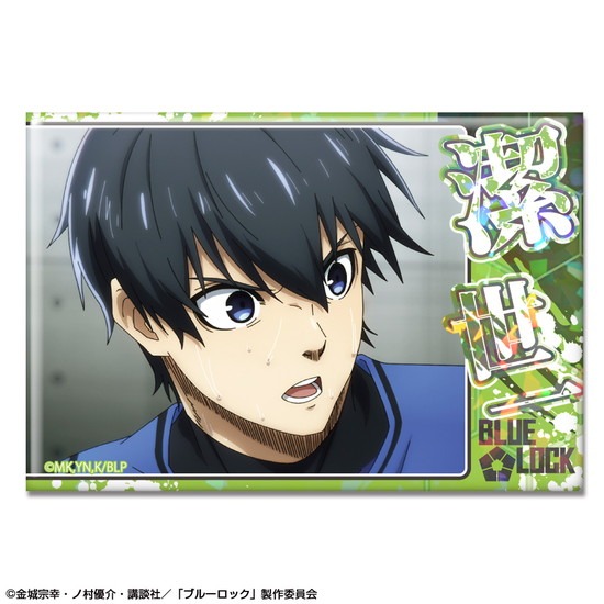ブルーロック マズル ホログラム缶バッジ ホロ缶 原作 潔 Vol.3 1個